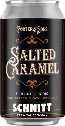 מבשלת שניט PORTER AND SONS SALTED CARAMEL -פורטר