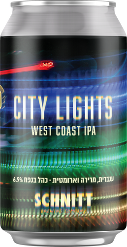 מבשלת שניט CITY LIGHTS - WEST COAST IPA